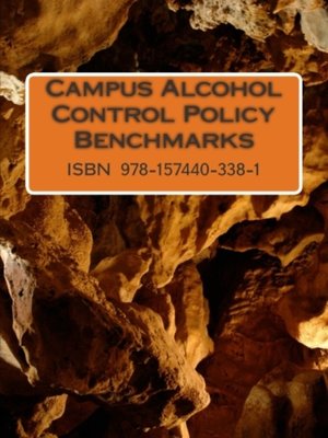 cover image of Campus Alcohol Control Policy Benchmarks